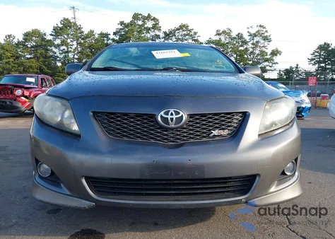 2009 Toyota Corolla Xrs из США, поврежденный, VIN 2T1BE40EX9C010535